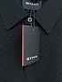 Мужское чёрное поло Kiton premium