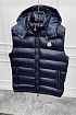 Мужской жилет Moncler logo-patch - Navy