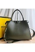 Кожаная сумка Fendi 33x22 см