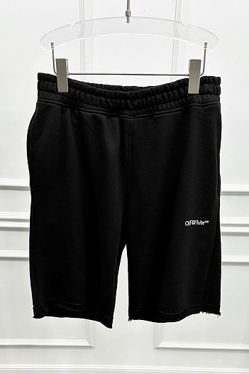 Мужские чёрные шорты Off-White Caravaggio Arrows   