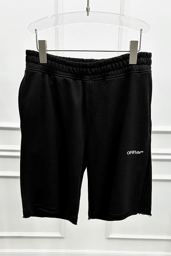Мужские чёрные шорты Off-White Caravaggio Arrows