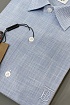 Классическая мужская рубашка Burberry TB - Blue / White