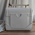 Женская кожаная сумка Balmain B-Buzz 23x21x11 см - White