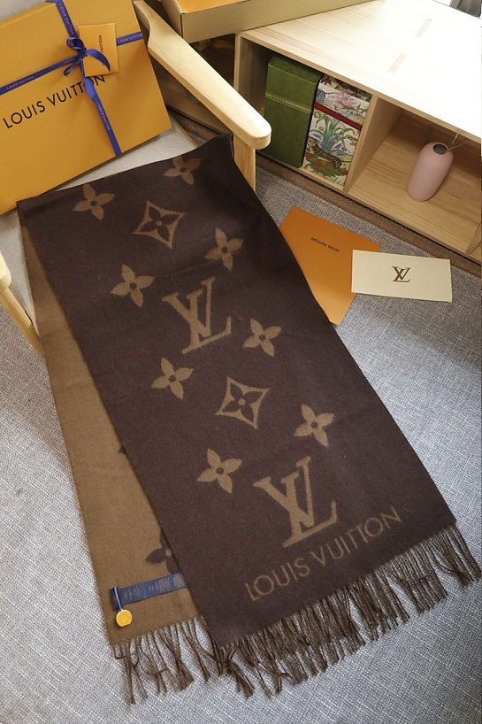 Шарф Louis Vuitton Reykjavik premium 170x45 см