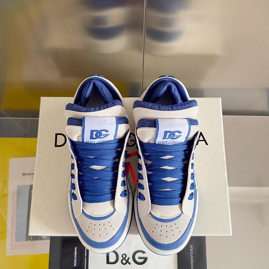 Мужские кроссовки Dolce & Gabbana Mega Skate - Blue