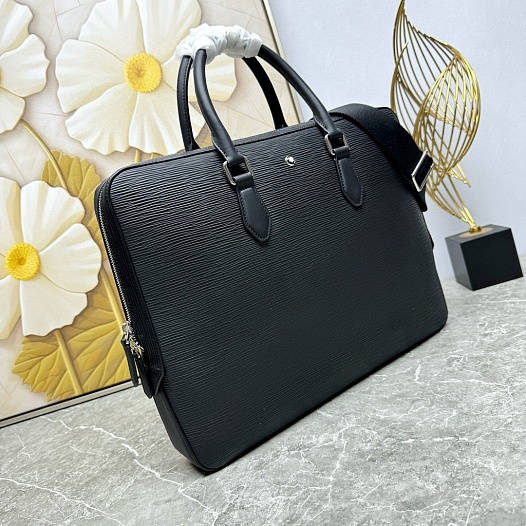 Кожаный портфель Montblanc Sartorial Premium 39.5x30x5.5 см   
