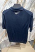 Мужское поло Stefano Ricci zip neck - Navy