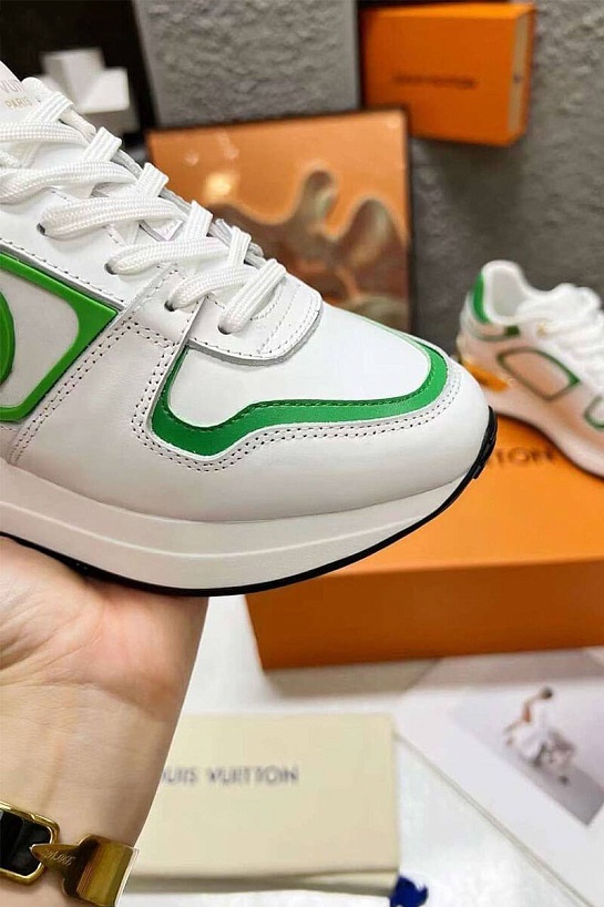 Женские кожаные кроссовки Louis Vuitton Neo Run Away