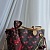 Кожаная сумка Louis Vuitton x Takashi Murakami Cherry Neverfull MM 32x28 см