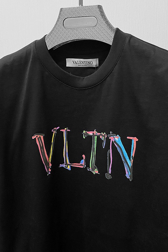 Мужская футболка Valentino - Black