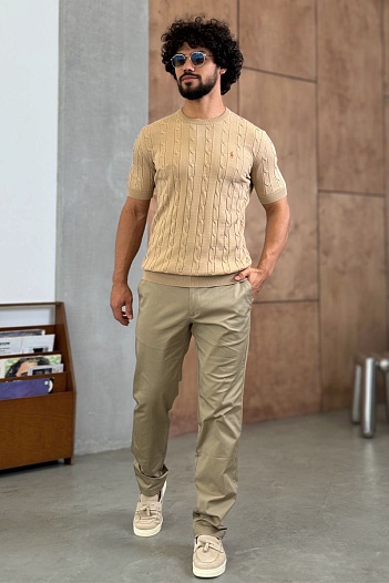 Мужские бежевые брюки Роlо Ralрh Lаurеn   