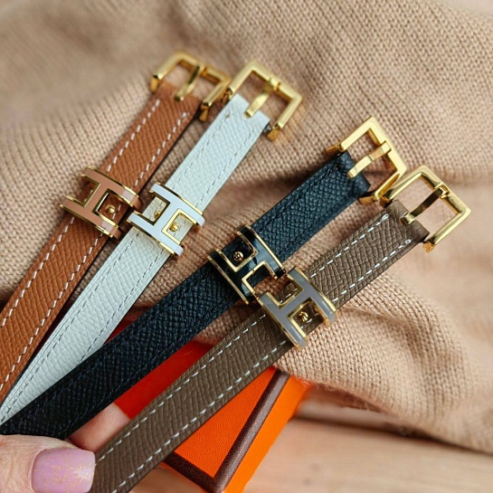 Кожаный ремень Hermes