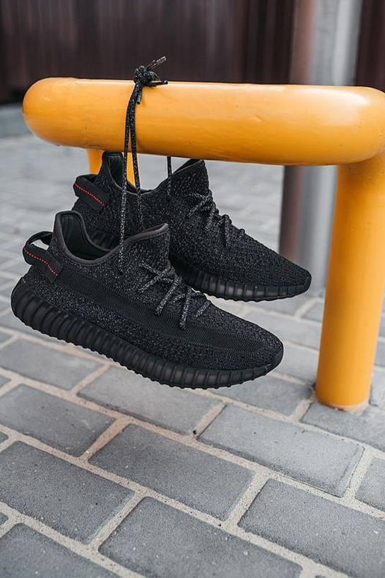 Кроссовки Adidas Yeezy Boost 350 V2 Reflective - Black