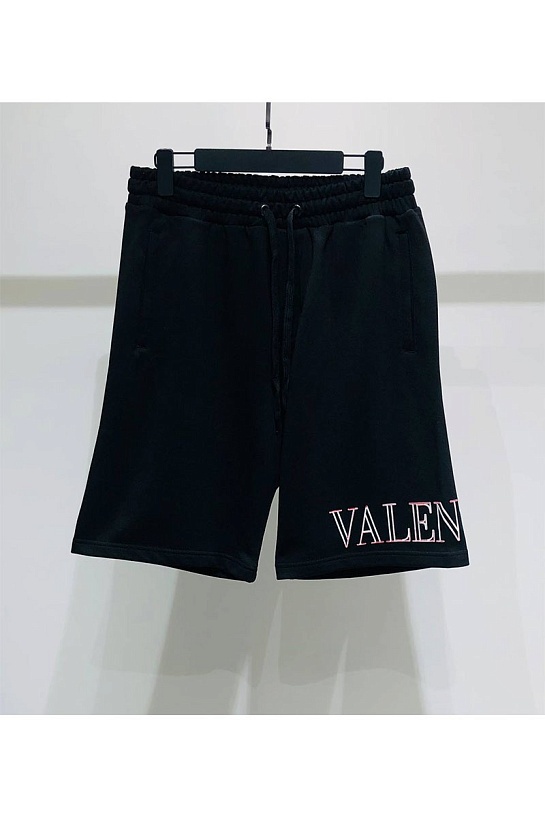 Мужские чёрные шорты Valentino