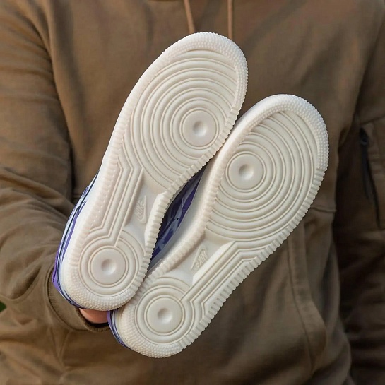 Кроссовки Nike Air Force 1 Low "Skeleton" - Purple