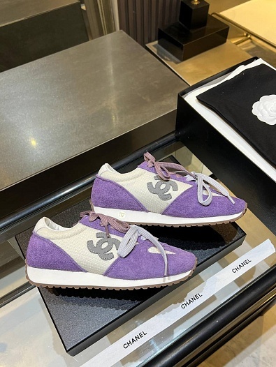 Женские кроссовки Chanel Premium   