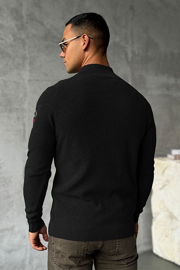 Мужская кофта Paul & Shark zip-up - Black   