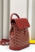 Женский рюкзак Goyard Alpin Mini Premium 23x19x9.5 см - Red