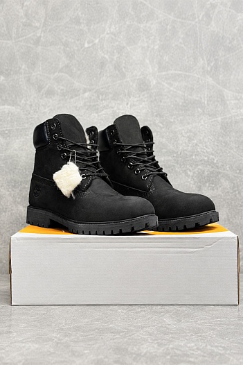 Зимние ботинки с мехом Timberland   