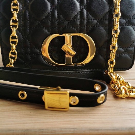 Женская сумка Dior Caro 21x13 см (2 расцветки)   