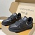 Женские кожаные кроссовки Louis Vuitton Trainer premium - Black