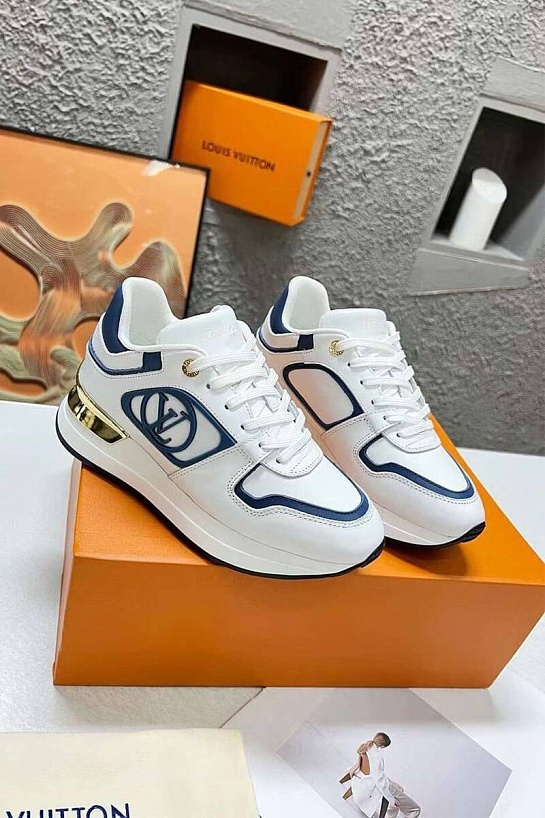 Женские кожаные кроссовки Louis Vuitton Neo Run Away
