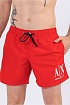 Мужские красные шорты Armani Exchange