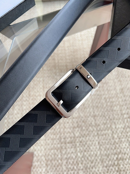 Кожаный ремень Montblanc premium