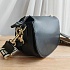 Кожаная сумка Versace Jeans Conture 22x15 см - Black