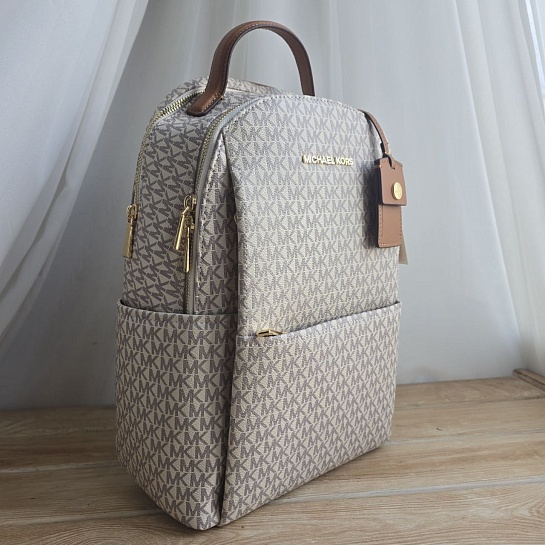 Кожаный рюкзак Michael Kors 40x28 см