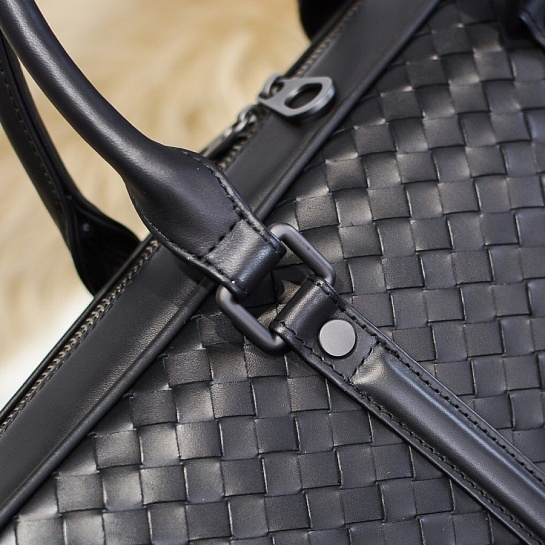 Кожаный портфель Bottega Veneta premium 38x28x7 см