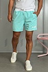 Мужские бирюзовые шорты Hugo Boss logo-print