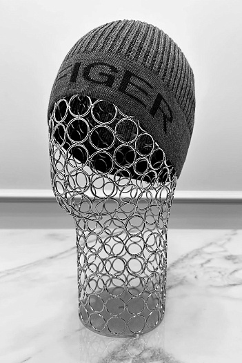 Мужская серая шапка Tommy Hilfiger   