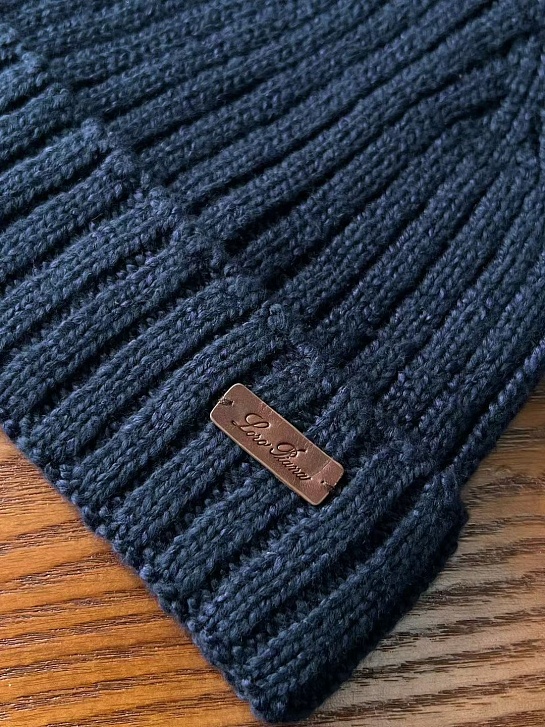 Мужская шапка Loro Piana Niseko Premium - Light Blue