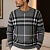 Мужская серая кофта Burberry check pattern