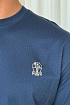 Мужская синяя футболка Brunello Cucinelli