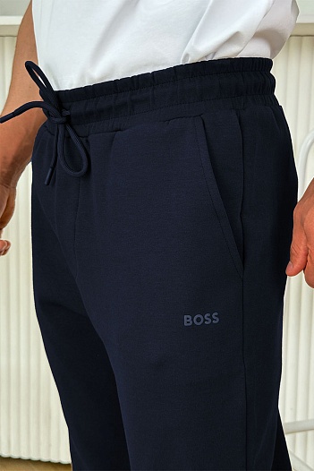 Спортивные штаны тёмно-синего цвета Hugo Boss   