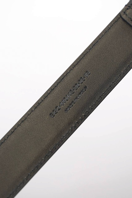 Кожаный ремень Yves Saint Laurent Cassandre (ширина 3 см, длина 80 / 85 см)