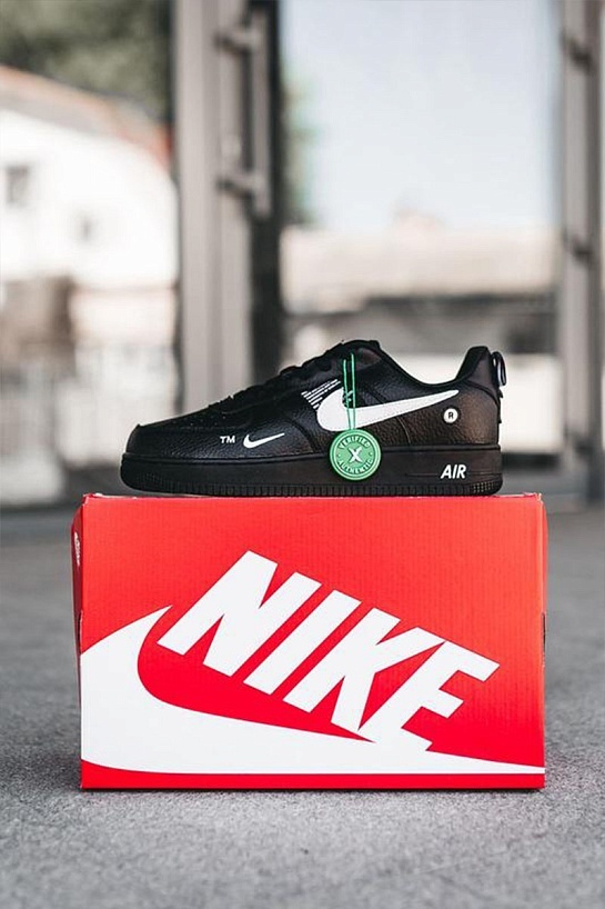 Кроссовки Nike Air Force 1 '07 LV8 Utility Low - Black