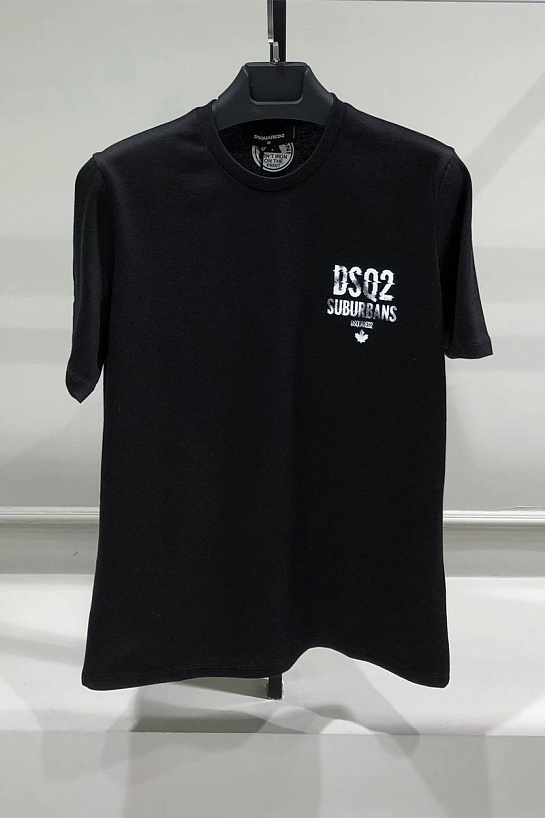 Футболка чёрного цвета Dsquared2 Suburbans