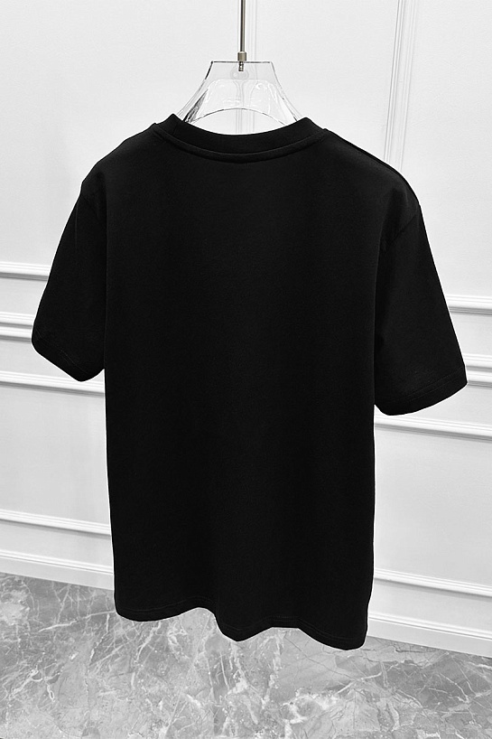 Мужская чёрная футболка Hugo Boss Tiburt 272