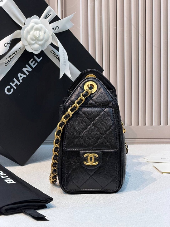 Кожаная сумка Chanel 25 Mini premium 20x22x12.5 см