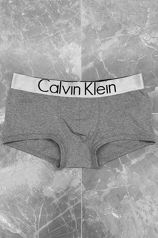 Мужское нижнее бельё Calvin Klein серого цвета
