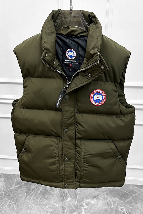 Мужской зелёный жилет Canada Goose Garson Vest