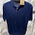 Мужское поло Burberry TB logo-embroidered - Blue