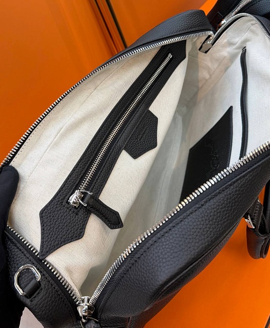 Кожаная сумка Montblanc Meisterstuck premium 37.5x27x8 см