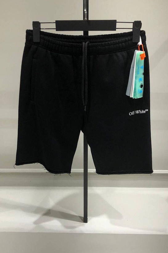 Шорты чёрного цвета Off-White Caravaggio Arrows