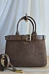 Замшевая сумка Prada 33x23 см