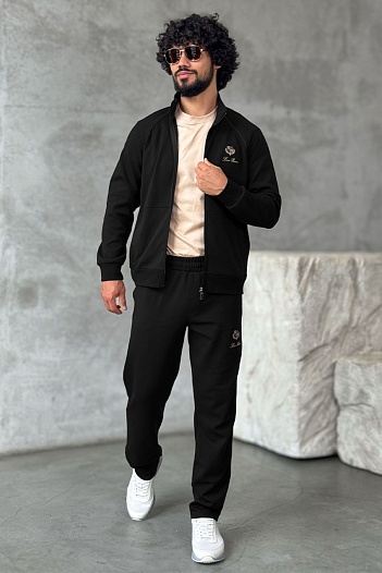 Спортивный костюм чёрного цвета Loro Piana   