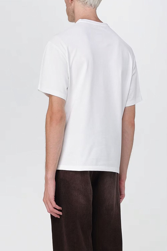 Футболка белого цвета Etro Pegaso embroidery